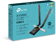 Двухдиапазонный адаптер PCI Express TP-Link Archer TX20E с поддержкой Wi-Fi AX1800 и Bluetooth 5.2