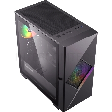 Корпус GameMax Cyclops BG без БП (Midi Tower, ATX, Черно-серый., 1*USB2.0 + 1*USB3.0, 2*120мм)