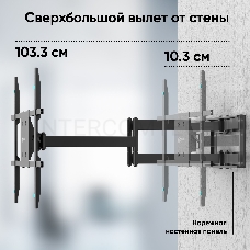 Кронштейн ONKRON M8L черный