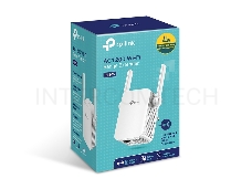 Двухдиапазонный усилитель беспроводного сигнала TP-Link (ретранслятор), 867 Мбит/с на 5 ГГц + 300 Мбит/с на 2,4 ГГц  (SOHO RE305) поставляется без кабеля RJ-45