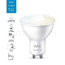 Лампа светодиодная WiZ Wi-Fi BLE 50W GU10 927-65 TW 1PF/6