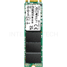 Накопитель SSD M.2 Transcend 500Gb MTS825 <TS500GMTS825S> (SATA3, up to 530/480MBs, 3D NAND, 180TBW, 22x80mm)