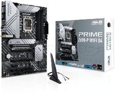Материнская плата Asus PRIME Z690-P WIFI D4 Soc-1700 Intel Z690 4xDDR4 ATX AC`97 8ch(7.1) 2.5Gg RAID+HDMI+DP
