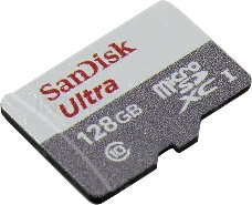 Флеш карта microSD 128GB SanDisk microSDXC Class 10 Ultra UHS-I 100MB/s