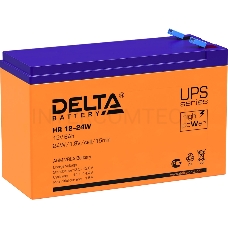 Батарея Delta HR 12-24 W (12V, 6Ah)