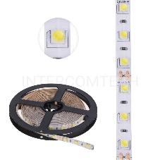 LED- лента 3 м 12 В 5050 6500 К IP65 60 LED/м для БП с клеммами LAMPER