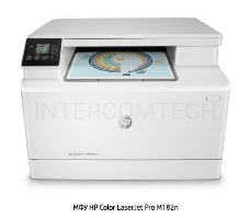 МФУ HP Color LaserJet Pro MFP M182n (7KW54A), принтер/сканер/копир, (А4, чб./цвет 16стр/мин., USB B, LAN)