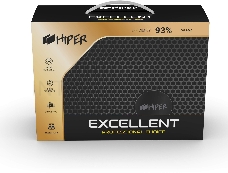 Блок питания для ПК 1000 Ватт/ PSU HIPER HPG-1000FM (1000W 80+Gold, 14cm Fan, 220V input, Efficiency 90%, Modular, Black) BOX