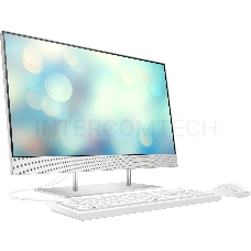 Моноблок HP 27-dp0059ur AiO   27(1920x1080)/AMD Ryzen 5 4500U(2.3Ghz)/8192Mb/256PCISSDGb/noDVD/Int:AMD Intergrated Graphics /Cam/WiFi/war 1y/Серебристый/DOS + RU kbd