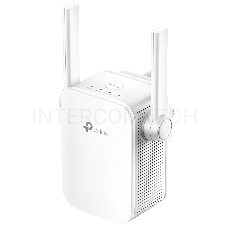 Усилитель TP-Link Wi-Fi AC750 Wi-Fi Range Extender, Wall Plugged,  433Mbps at 5GHz + 300Mbps at 2.4GHz, 802.11ac/a/b/g/n, 1 10/100M LAN, WPS button, 2 fixed antennas поставляется без кабеля RJ-45