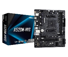 Материнская плата Asrock A520M-HVS Soc-AM4 AMD A520 2xDDR4 mATX AC`97 8ch(7.1) GbLAN RAID+VGA+HDMI