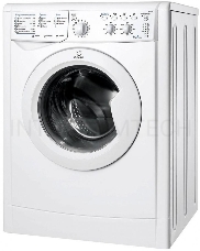 Стиральная машина INDESIT IWSC 6105 (CIS) / 85x60x45, загрузка фронтальная, 6кг, до 1000 об/мин при отжиме