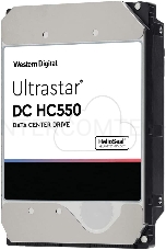 Жесткий диск WD Original SATA-III 16Tb 0F38462 WUH721816ALE6L4 Ultrastar DC HC550 (7200rpm) 512Mb 3.5