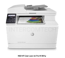 МФУ лазерный HP Color LaserJet Pro M183fw (7KW56A), (цветной, A4, принте/копир/сканер/факс, 600dpi, 16ppm, 256+128Mb, ADF35, WiFi, Lan, USB)