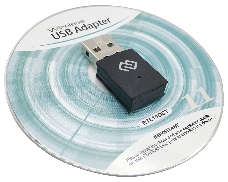 Сетевой адаптер WiFi Digma DWA-N300C N300 USB 2.0 (ант.внутр.) 1ант. (упак.:1шт)