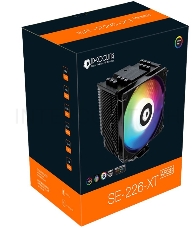 Кулер ID-COOLING SE-226-XT ARGB LGA1700/1200/115X/AM4 (8шт/кор, TDP 250W, PWM, 6 тепл.трубкок  + медная база, FAN 120mm, Addressable RGB LED) RET