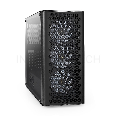 Корпус Miditower ExeGate EVO-9202-NPX500 (ATX, БП 500NPX с вент. 12 см, с окном, 1*USB+1*USB3.0, аудио, 3 вент. 12см с RGB подсветкой)