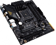 Материнская плата ASUS TUF GAMING B550M-PLUS WIFI II, Socket AM4, B550, 4*DDR4, HDMI+DP, CrossFireX, SATA3 + RAID, Audio, 2,5Gb LAN, USB 3.2*8, USB 2.0*6, COM*1 header (w/o cable) mATX ; 90MB19Y0-M0EAY0