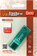 Флеш Диск Dato 32Gb DB8002U3 DB8002U3G-32G USB3.0 зеленый