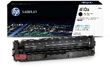 Тонер-картридж Hewlett-Packard HP 410X (CF410X) черный для LJ Pro M452/M477 6500 стр.