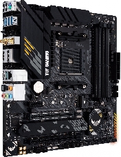 Материнская плата ASUS TUF GAMING B550M-PLUS WIFI II, Socket AM4, B550, 4*DDR4, HDMI+DP, CrossFireX, SATA3 + RAID, Audio, 2,5Gb LAN, USB 3.2*8, USB 2.0*6, COM*1 header (w/o cable) mATX ; 90MB19Y0-M0EAY0
