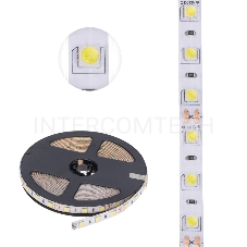 LED-лента 5 м 12 В 5050 6500 К IP65 60 LED/м для БП с клеммами LAMPER