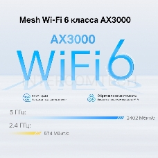 Домашняя Mesh Wi-Fi система с поддержкой 4G+ TP-Link Deco X50-4G(1-pack) AX3000