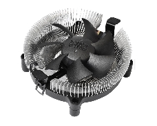 Кулер PCCooler E80 S775/1150/51/55/56/AM2/2+/AM3/FM1/2/754/939 (72 шт/кор, TDP 65W, вент-р 80мм, 2200RPM, 22dBa) Retail Color Box