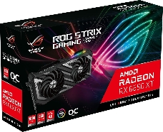 Видеокарта Asus PCI-E 4.0 ROG-STRIX-RX6650XT-O8G-GAMING AMD Radeon RX 6650XT 8192Mb 128 GDDR6 2382/16000 HDMIx1 DPx3 HDCP Ret