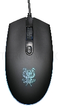 Мышь Oklick 706G OCTA черный оптическая (1600dpi) USB (4but)
