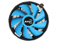 Кулер Aerocool Verkho Plus , до 90W, 128х128х68мм, 1000-2000 об/мин, PWM 4-Pin, 1150/1154/1155/1156/1366/775 , AM4/AM3+/AM3/AM2+/AM2/FM2/FM1