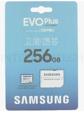 Флеш карта microSDXC 256GB Samsung  Class 10, A2, V30, UHS-I (U3), R 130 МБ/с, <MB-MC256KA/APC> адаптер на SD