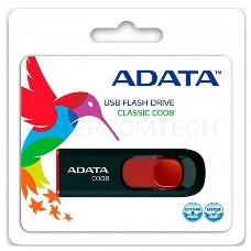 Флеш Диск AData 16Gb C008 AC008-16G-RKD USB2.0 красный