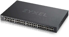 Коммутатор ZYXEL XGS1930-52 Hybrid Smart L2+ switch Zyxel Nebula Flex, 48xGE, 4xSFP+, Standalone / cloud management