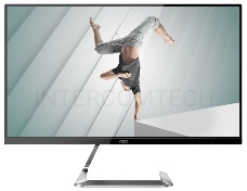МОНИТОР 27 AOC Q27T1 Silver-Black PORSCHE design (IPS, 2560x1440, 75Hz, 5 ms, 178°/178°, 350 cd/m, 50M:1, +2xHDMI 1.4)