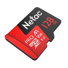 Флеш карта MicroSD card Netac P500 Extreme Pro 128GB, retail version w/o SD adapter
