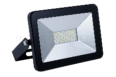 Прожектор Ultraflash LFL-3001 C02 черный (LED SMD прожектор, 30 Вт, 230В, 6500К)