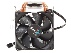 Кулер Aerocool Verkho 3 , до 120W, 3х теплотрубки, PWM, 1200-2800 RPM, LGA 1156/1155/1151/1150/775 , FM2/FM1/AM3+/AM3/AM2+/AM2/940/939/754, 3 тепловые