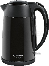 Чайник электрический Bosch TWK3P423 1.7л. 2400Вт черный (корпус: нержавеющая сталь)