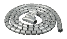 Кабельный органайзер Buro BHP CG252S Spiral Hose 25x2000mm Silver