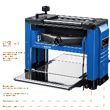 Станок рейсмусовый Зубр Мастер РС-320 1500W