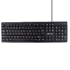 Клавиатура Гарнизон GK-130, USB, черный, кабель 1.5м