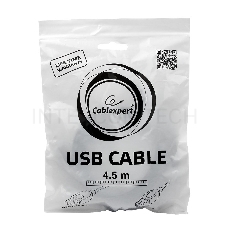 Кабель Gembird CCP-USB2-AMBM-15 USB 2.0 кабель PRO для соед. 4.5м AM/BM  позол. контакты, пакет