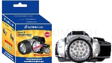 Фонарь ULTRAFLASH LED5353  налобн металлик 19led 4 реж 3xr03 пласт коробка