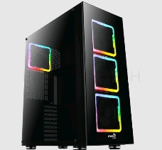 Корпус Aerocool TOR PRO, E-ATX, 0,7мм, без БП, окно из закаленного стекла, 249.5x566x473мм (ШxГxВ), USB3.0 x2, USB2.0 x2, пульт ДУ и контроллер