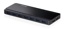 Сетевое оборудование TP-Link UH720 7 ports USB 3.0 Hub with 2 power charge ports (2.4A Max), Desktop, a 12V/4A Power Adapter included