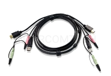 Кабель для переключателей ATEN Custom USB 2.0 HDMI KVM Cable L:1.8m*2L-7D02UH