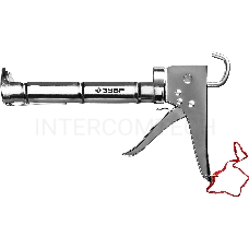 Пистолет для герметика ЗУБР 06625  310мл эксперт полукорпусной зубчатый шт.ок
