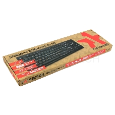Клавиатура Гарнизон GK-130, USB, черный, кабель 1.5м