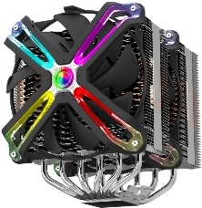 Кулер ZALMAN CNPS20X, 2x140mm RGB FANS, 6 HEAT PIPES, 4-PIN PWM, 800-1500 RPM, 29DBA, FDB BEARING, FULL SOCKET SUPPORT